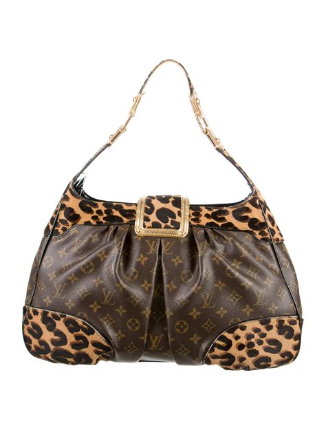 louis vuitton bag animals skin|Louis Vuitton leopard print bag.